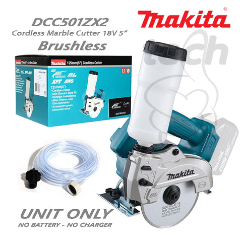 Mesin Potong Keramik Baterai Cordless Marble Cutter 18V 5" Makita DCC501ZX2 Marmer Granit - Unit Only