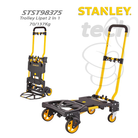 Troli Lipat 2 in 1 Stanley STST98375 70/137 Kg Folding Trolley Hand Truck