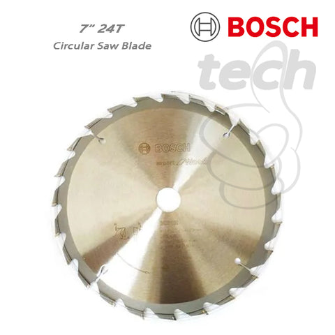 Mata Gergaji Circle Circular Saw Blade 7" Bosch Wood - 24T