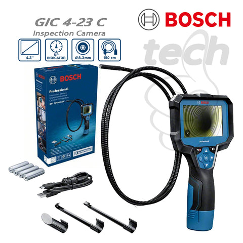 Kamera Inspeksi Baterai Cordless Inspection Camera Bosch GIC 4-23 C Professional