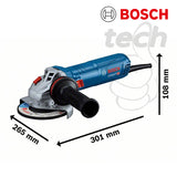 Mesin Gerinda Tangan Listrik Angle Grinder 5" Bosch GWS 12-125 S