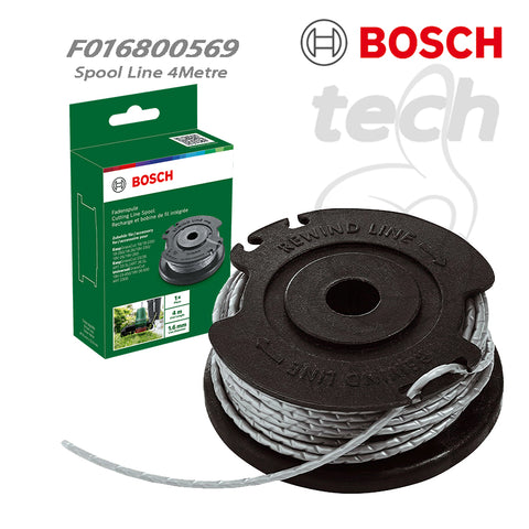 Senar Pemotong Rumput Bosch Spool Line for EasyGrassCut 23 / 26 - 4 Meter
