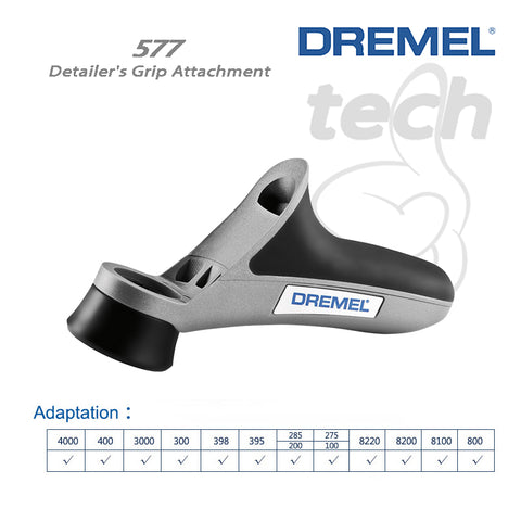 Handle Pegangan Tambahan Detailer's Grip Attachment Dremel 577