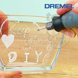 Mata Grafir Ukir Kaca Gelas Dremel Glass Etching Kit 8pcs/pack
