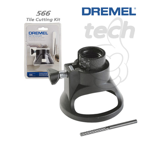 Wall Tile Cutting Kit Rotary Tool Attachment Dremel 566