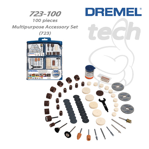Multipurpose Accessory Set Dremel 723-100 - Cutting Grinding Polishing