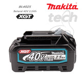Baterai Makita Battery 40V 40 Volt XGT Li-ion Lithium-Ion - 2.5Ah (BL4025)
