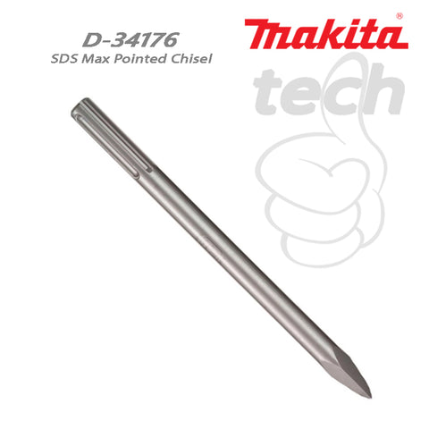 Mata Bobok Lancip Pointed Chisel Makita SDS Max - 300mm