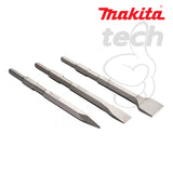 Set Mata Hex 17mm Flat Pointed Chisel Makita D-71320 3pcs/pack