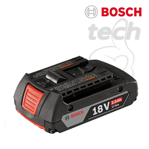 Baterai Bosch Battery 18V - 2.0 Ah - Lithium Ion