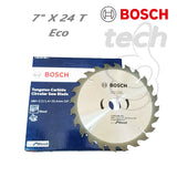 Mata Gergaji Circle Circular Saw Blade 7" Bosch Eco for Wood - 24T