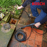 Selang Pembersih Saluran Air Bosch Drain Cleaner for AQT Aquatak Pressure Washer - 10 Metre