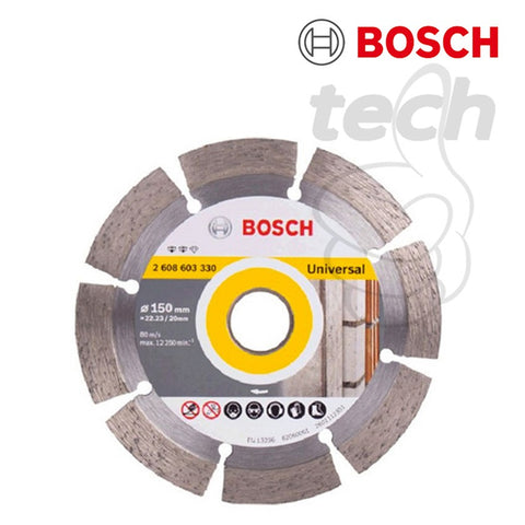 Mata Potong Batu Marmer Granit 6" Bosch (330) Diamond Wheel Universal