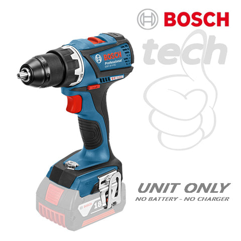 Mesin Bor Baterai Bosch GSR 18 V-EC Professional - Unit Only