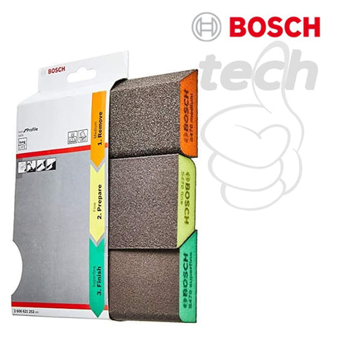 Sanding Abrasive Sponge Set Bosch - 252