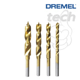 Mata Bor Kayu Wood Drill Bit Set DREMEL 636 - Titanium 4pcs/pack