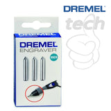 Mata Ukir Gravir Carbide Engraving Tips - for DREMEL 290 (9924)