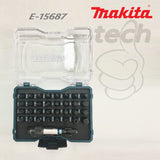 Mata Obeng Set Screwdriver Bits Black Impact Makita E-15687 - 33Pcs