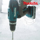 Mesin Bor Tembok Baterai Cordless Impact Drill Makita HP488D HP488 HP 488 D 74pcs